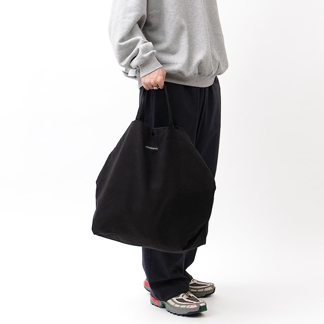 Carry All Tote - Cotton Moleskin #Black [NQ375]