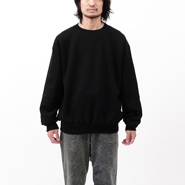 SMOOTH SOFT SWEAT P/O #BLACK [A23AP02TU]