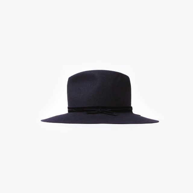 nobled hat./velvet ribbon. #midnight [sa.0014AW23]