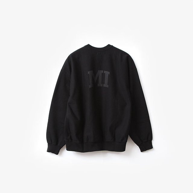 blurhms ROOTSTOCK Sweat Crew-neck Black2-