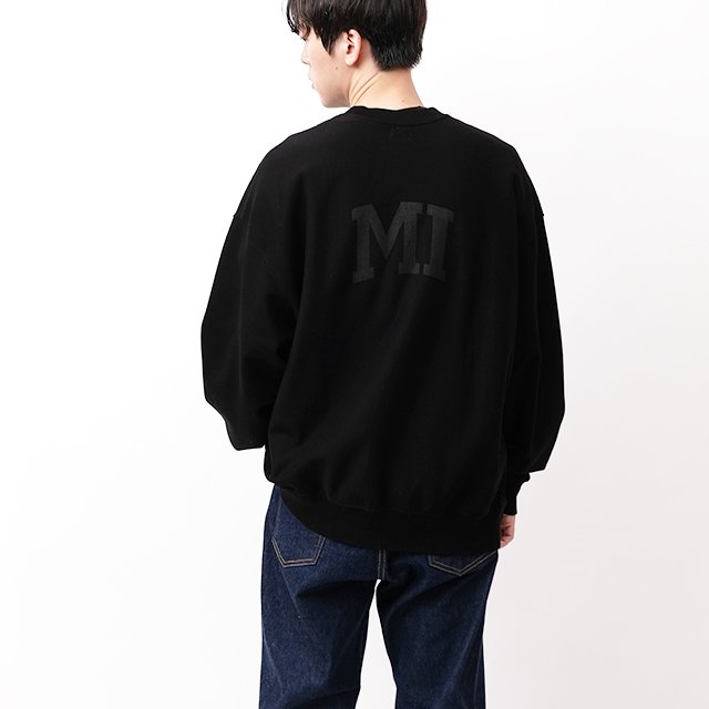 別注 】blurhms ROOTSTOCK『IAM-MI』PRINT Sweat Crew-neck P/O Big