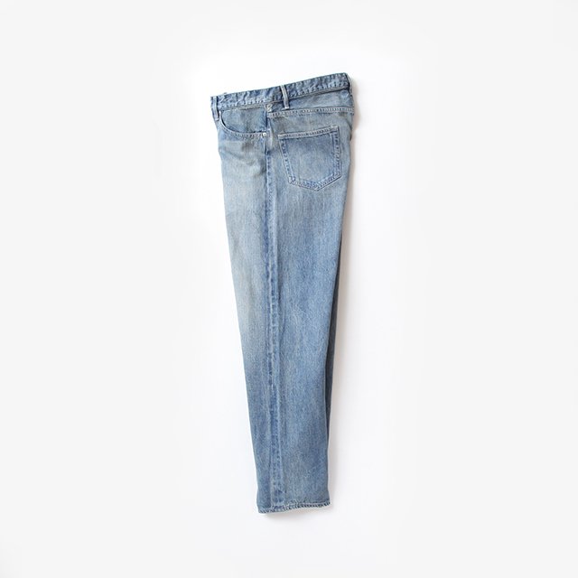 SELVEDGE FADED LIGHT DENIM PANTS #LIGHT INDIGO [A23AP02DE]