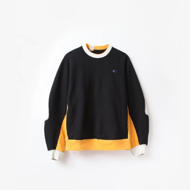 Champion gold clearance crewneck sweatshirt