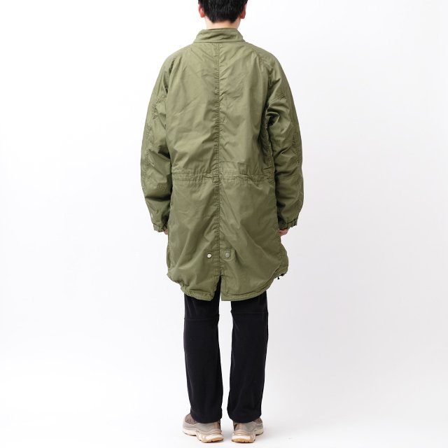 TROOPER COAT C/N GABARDINE WITH GORE-TEX WINDSTOPPER #OLIVE [NN-J4310]