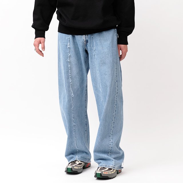 BAGGY JEANS #BLUE size:L type:A [OP-426]