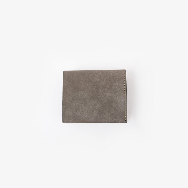 AGREY LETH mini leather wallet / greyagreyleth - 財布