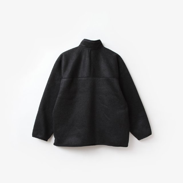 blurhms Pe/Silk Fleece ZIP Jacket #Heather Black [BHS23F023