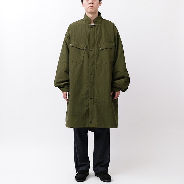 Needles C.P. Coat - Nylon Ripstop #Olive [NS140]｜Silver and Gold ...