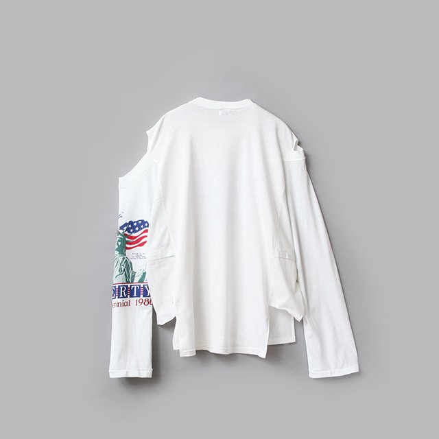 OLD PARK EXTENTION L/S TEE #ASSORT size:FREE type:B [OP-465