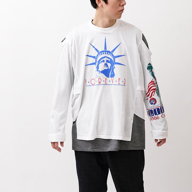 EXTENTION L/S TEE #ASSORT size:FREE type:B [OP-465]