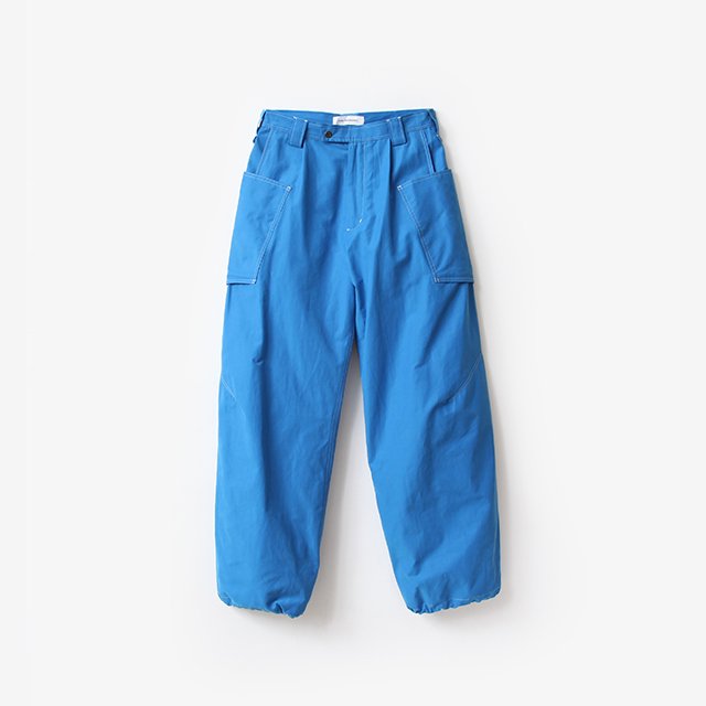 KIKO KOSTADINOV MENO TROUSER #CERULEAN [KKAW23T03-11]｜Silver and