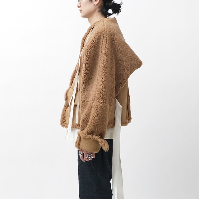 Docking Mouton Jacket #CAMEL [MID23AW-BL01]