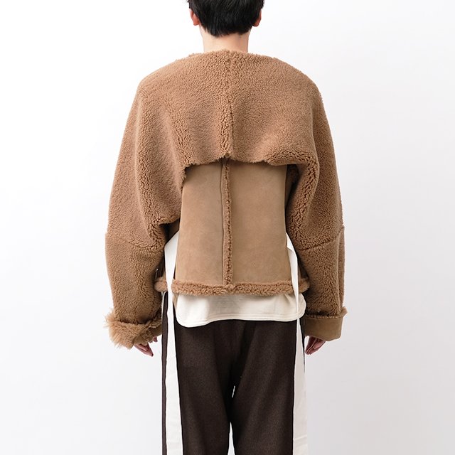 Docking Mouton Jacket #CAMEL [MID23AW-BL01]