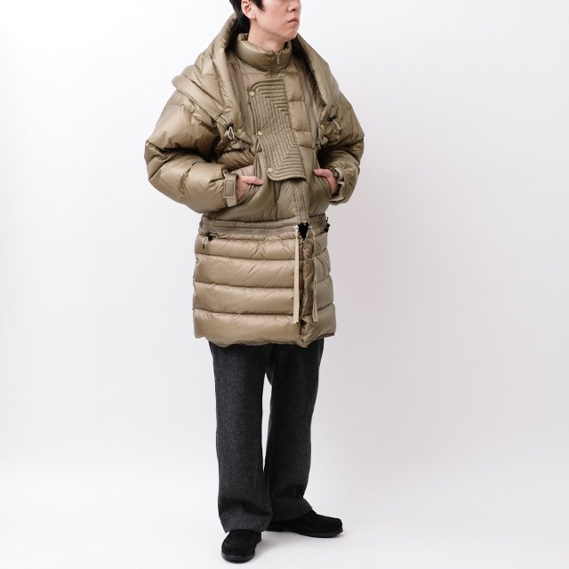 Down Jacket #BEIGE [MID23AW-BL04]