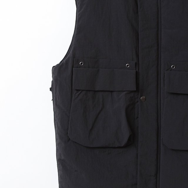 VEST #0100 BLACK [9232-VE01-004-pieces]