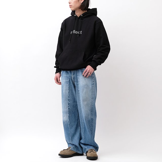 メンズM old park 22ss デニム baggy jeans - デニム/ジーンズ