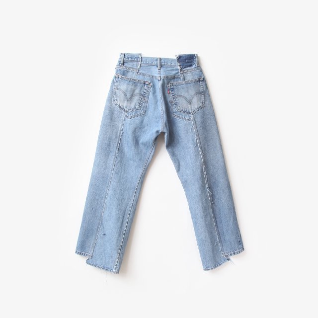 メンズM old park 22ss デニム baggy jeans - デニム/ジーンズ