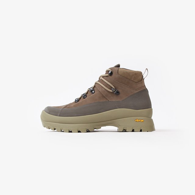 HIKER LACE UP BOOTS COW LEATHER by DIEMME #BEIGE [NN-F4304]