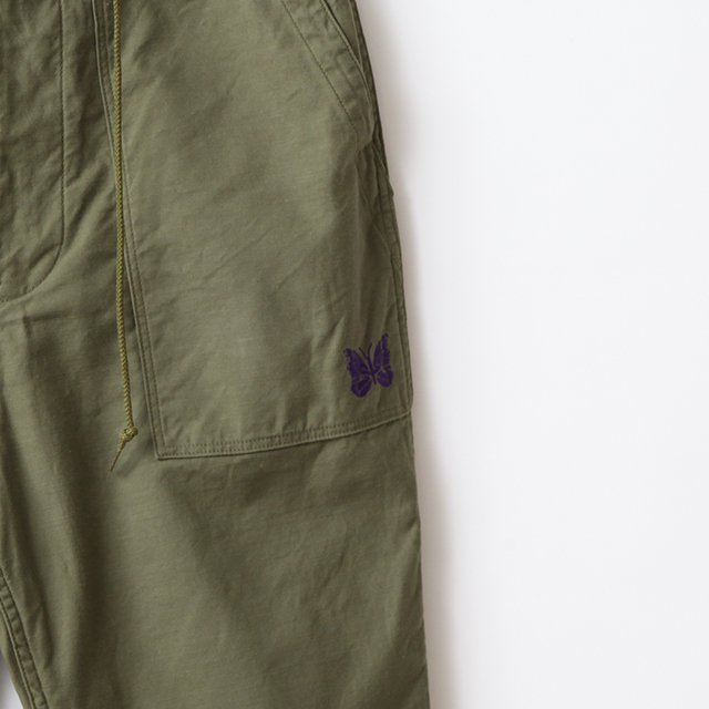 21ss needles String Fatigue Pant Olive - ワークパンツ/カーゴパンツ