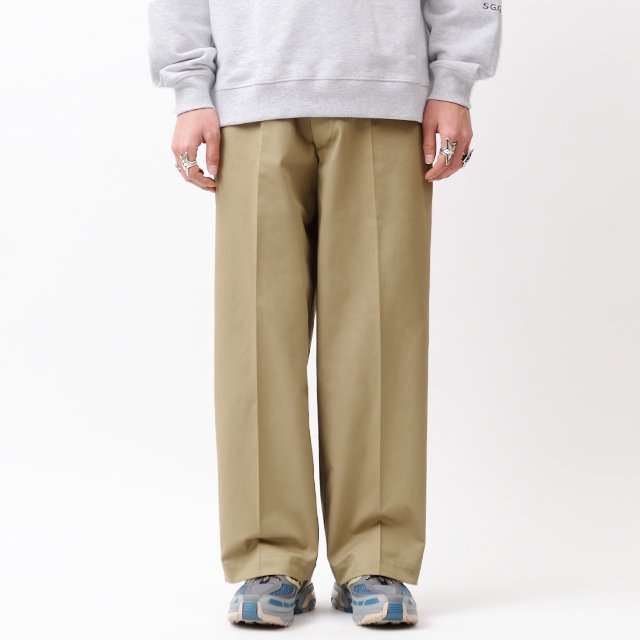 blurhms ROOTSTOCK 2046D Chino Pants #DustyBeige [bROOTS24S10