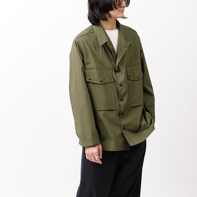 Field Jacket - C/N Oxford Cloth #Olive [OT092]