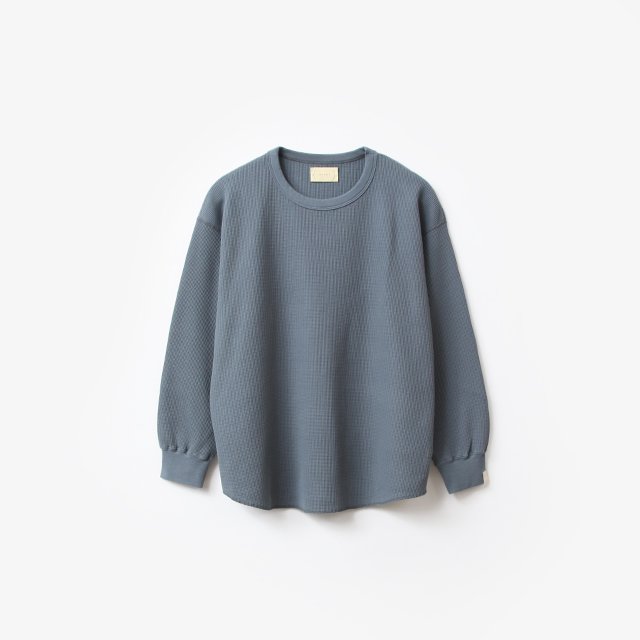 Thermal L/S Shirt #FOG BLUE [24SSCA0451]