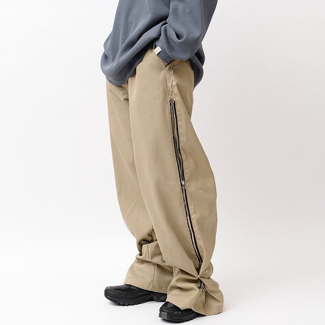 OLD PARK ZIP BAGGY PANTS #DICKIES size:XL [OP-429]｜Silver and