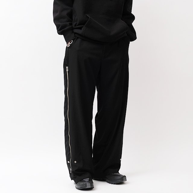 ZIP BAGGY PANTS #SLACKS size:L type:B [OP-429]