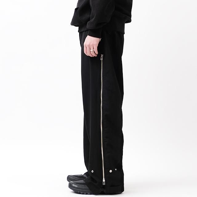 ZIP BAGGY PANTS #SLACKS size:L type:B [OP-429]