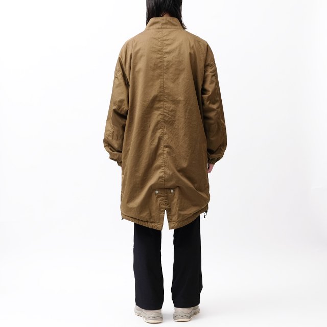 定番のお歳暮 24ss nonnative TROOPER COAT COTTON SATIN