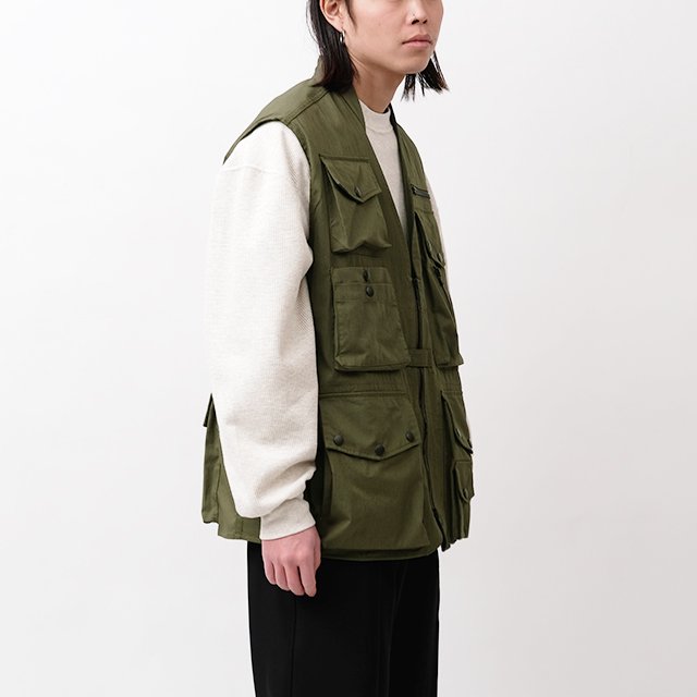 Field Vest - C/N Oxford Cloth #Olive [OT091]