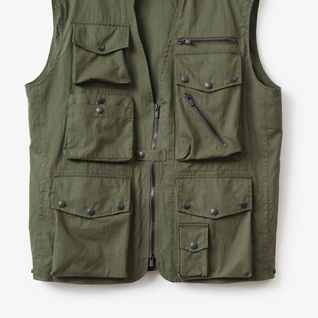 Field Vest - C/N Oxford Cloth #Olive [OT091]