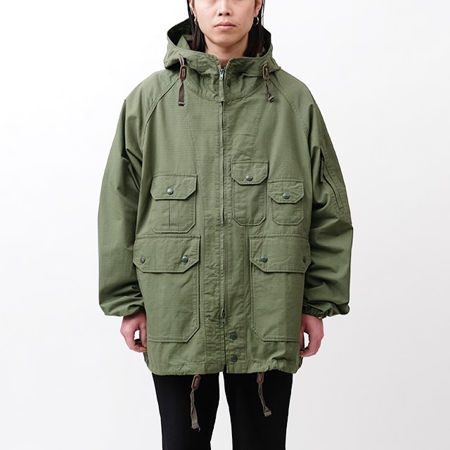 Atlantic Parka - Cotton Ripstop #Olive [OR205]