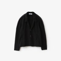 KIKO KOSTADINOV UGO KNITTED BLAZER #CROW BLACK/CEDAR BROWN [KKSS24KN06-86]