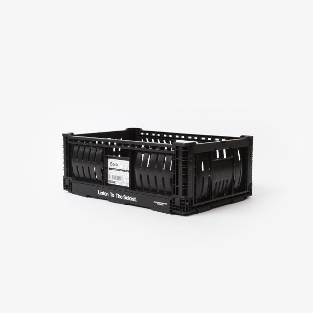 folding container bask(XL) #black [ssla.0004SS24]