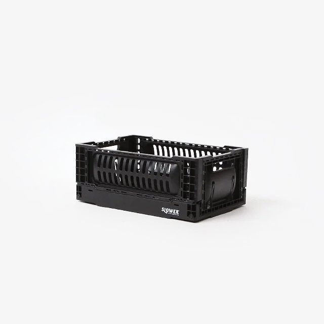 folding container bask(large) #black [ssla.0006SS24]