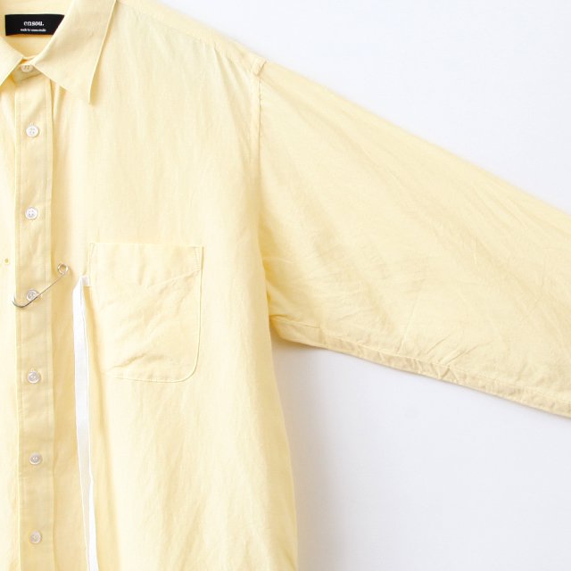Ribbon Shirt #Yellow [E10S003]
