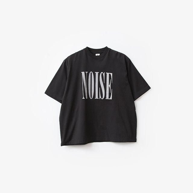 blurhms ROOTSTOCK ILLI-NOISE ROCK Print Tee WIDE - INK BLACK  [bROOTS24S34B]｜Silver and Gold Online Store