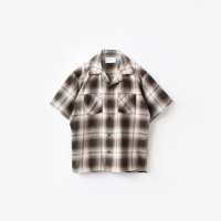 Rafu Box short-sleeve shirt #BROWN [Rafu026]