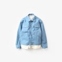  Midorikawa DENIM JACKET #SAX [MID24SS-BL02]