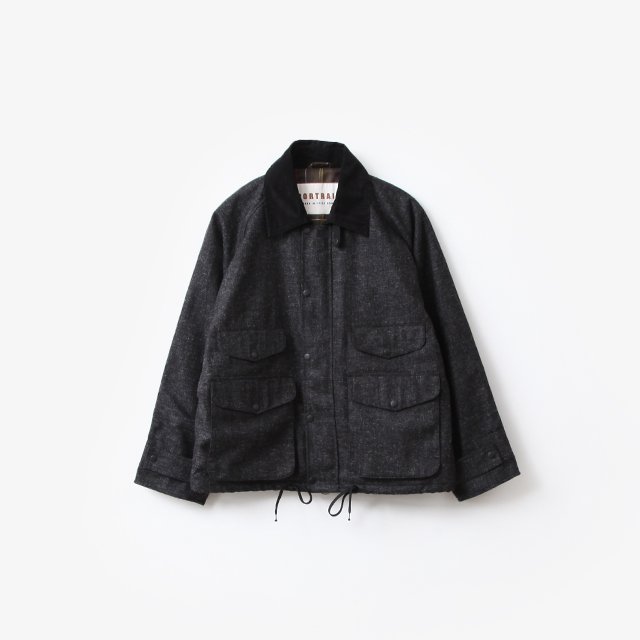 Classic Field Jacket-Short #Charcoal Tweed [001-R-EQ]