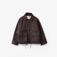 PORTRAITE Classic Field Jacket-Short #Brown Tweed [001-R-EQ]