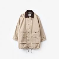 PORTRAITE Classic Field Jacket-Long #Lt.Khaki Twill [002-R-EQ]