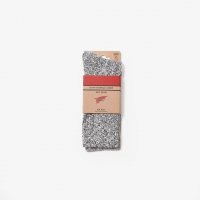 RED WING COTTON BLEND RAGG CREW #BLACK [97167]