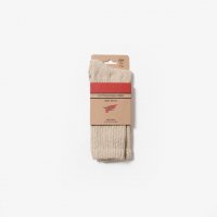 RED WING OVER-DYED TONAL COTTON RAGG CREW #CREAM [97669]