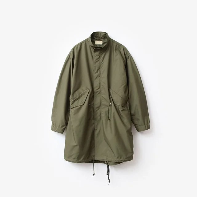 Fish-Tail Coat #KHAKI [24AWCA0466]