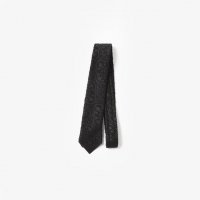 Engineered Garments Neck Tie - Crest Flocked Jacquard #Black [PS420]