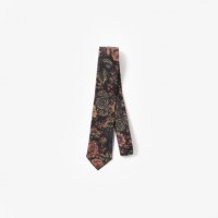 Engineered Garments Neck Tie - CP Floral Jacquard #Black/Gold [PS421]