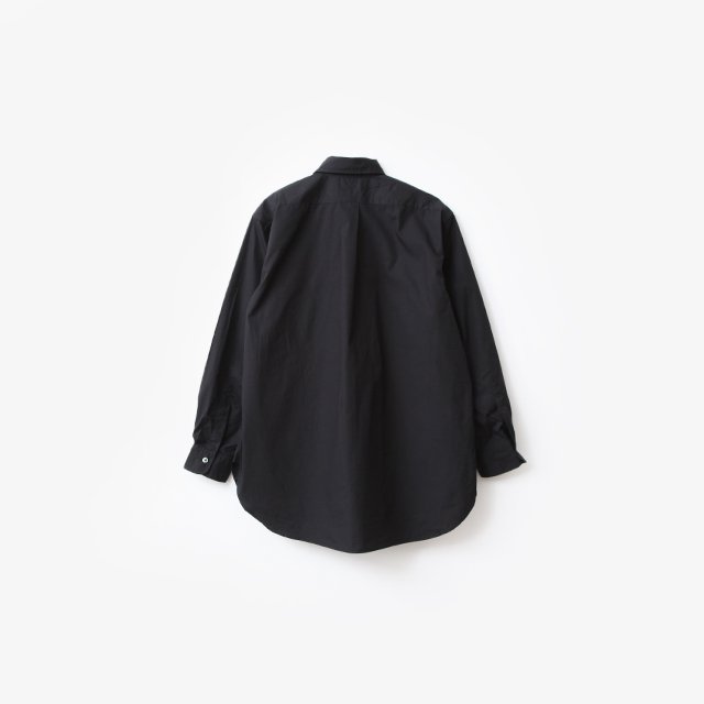 19 Century BD Shirt - 100'S 2Ply Broadcloth #Black [PS001]