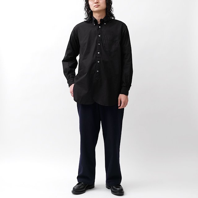 19 Century BD Shirt - 100'S 2Ply Broadcloth #Black [PS001]